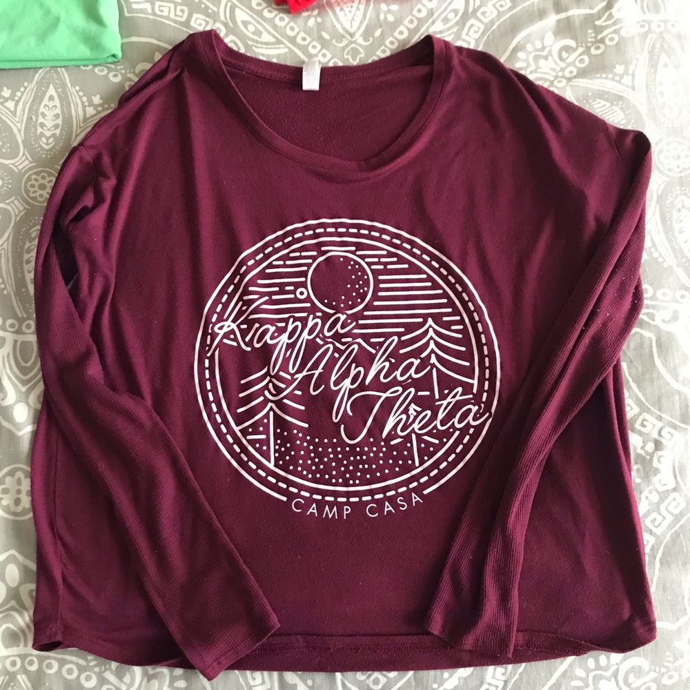 Kappa Alpha Theta • CASA Long-Sleeved T-shirt